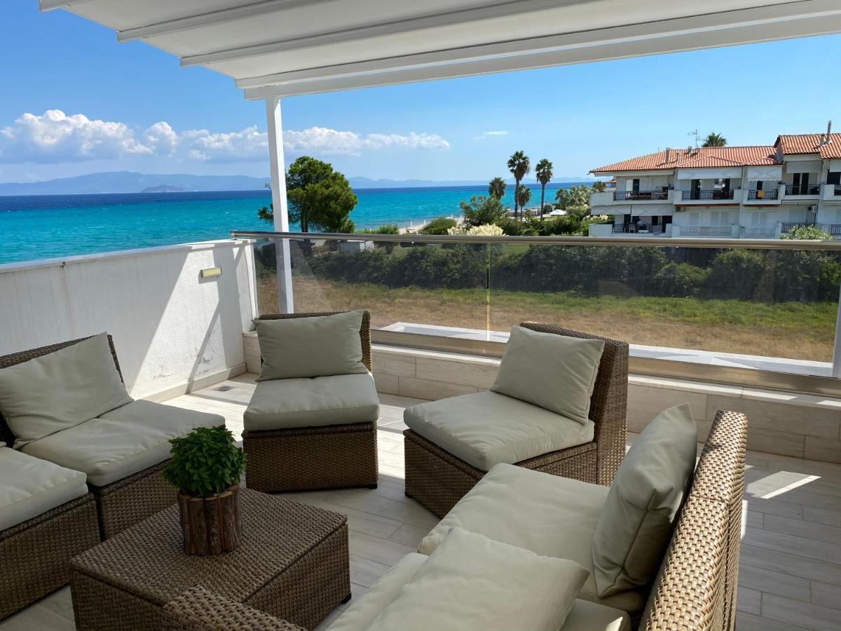 Villa Theodora In Front Of The Sea Chaniotis Exterior foto